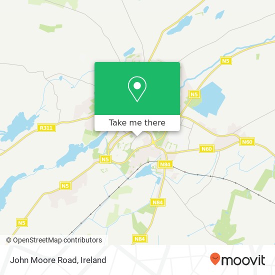 John Moore Road map