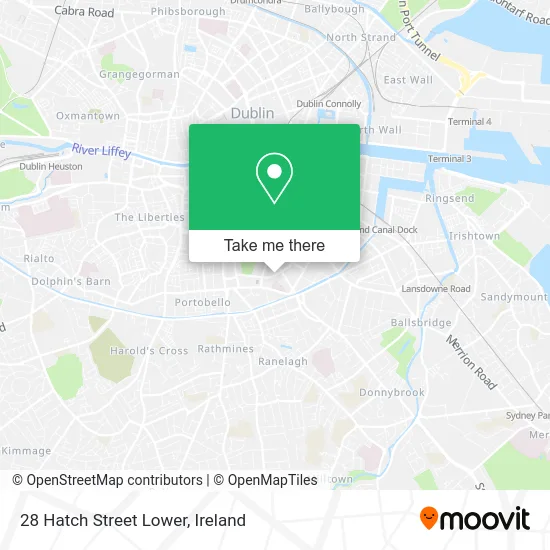 28 Hatch Street Lower map