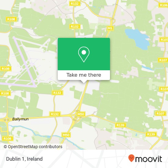 Dublin 1 map