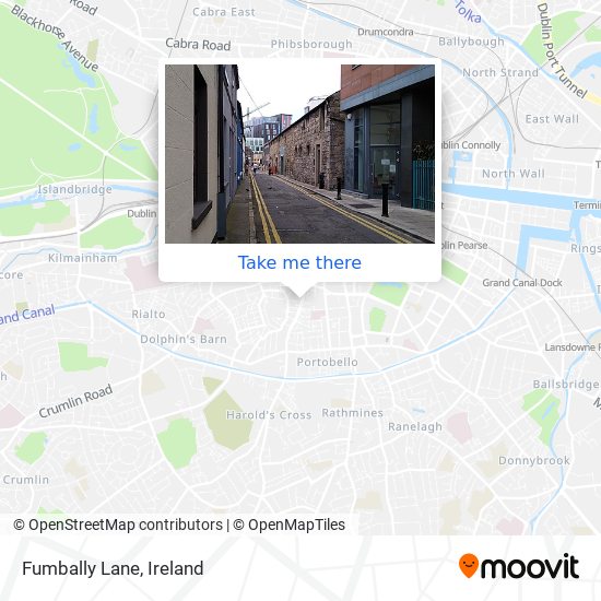 Fumbally Lane map