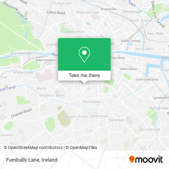 Fumbally Lane map