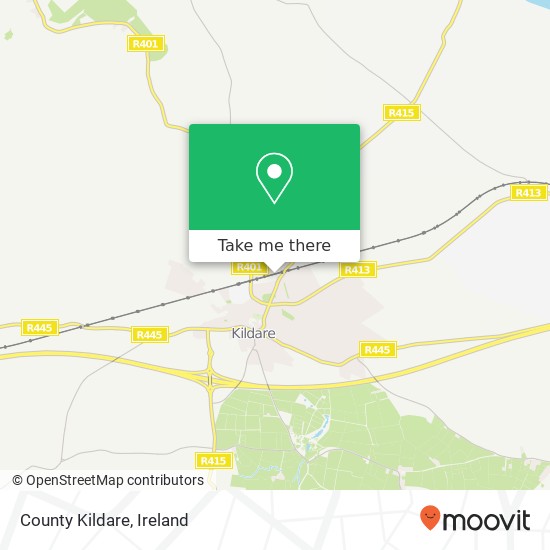 County Kildare map