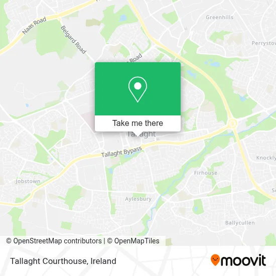 Tallaght Courthouse map