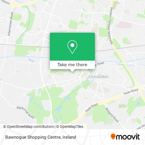 Bawnogue Shopping Centre map