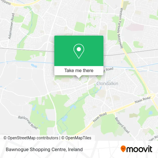 Bawnogue Shopping Centre plan