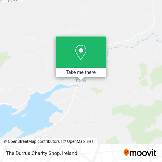 The Durrus Charity Shop map