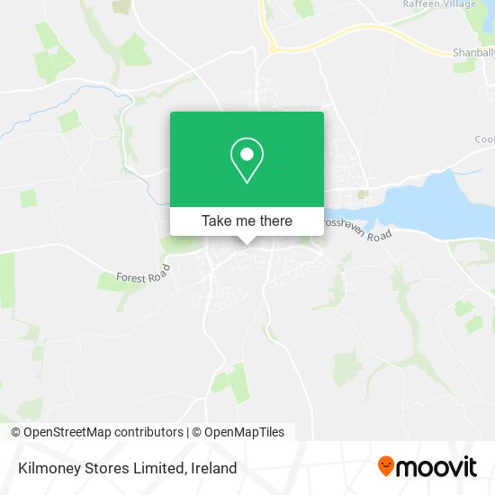 Kilmoney Stores Limited map
