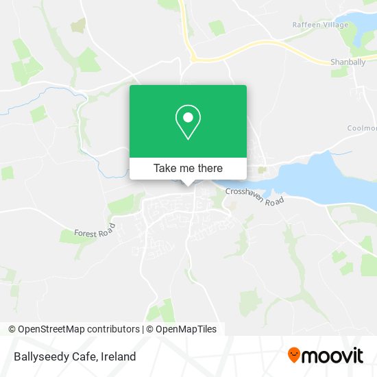 Ballyseedy Cafe map