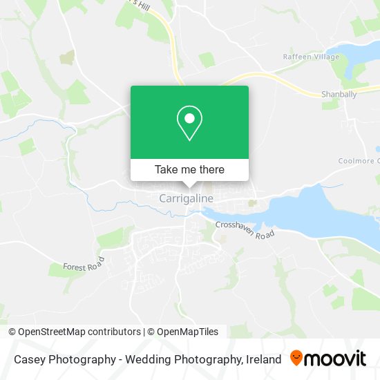 Casey Photography - Wedding Photography map