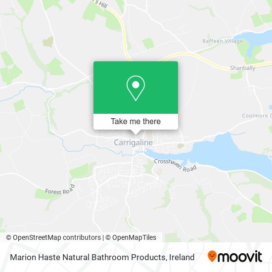 Marion Haste Natural Bathroom Products map