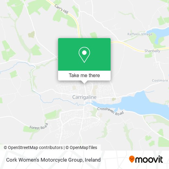 Cork Women's Motorcycle Group map