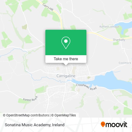 Sonatina Music Academy map