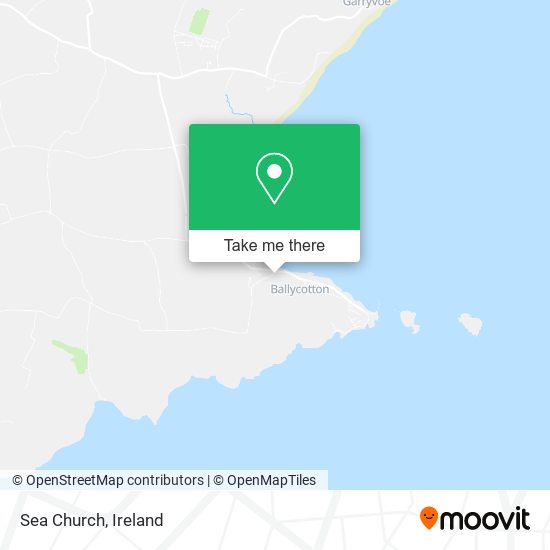 Sea Church map