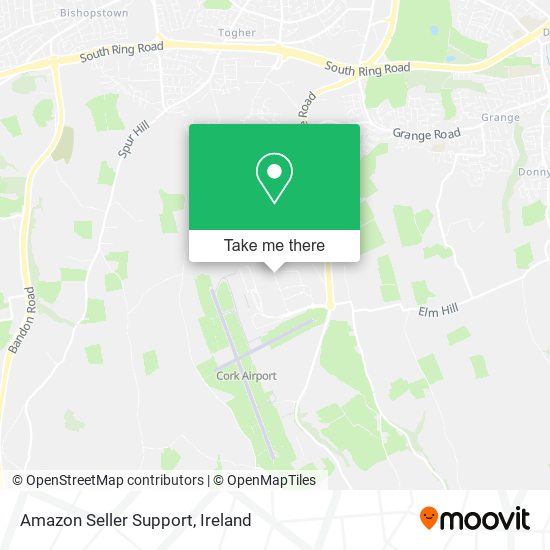 Amazon Seller Support map
