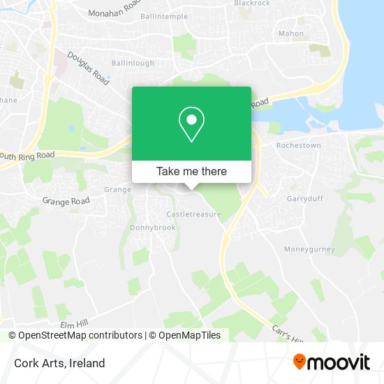 Cork Arts map