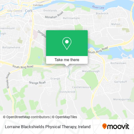 Lorraine Blackshields Physical Therapy map