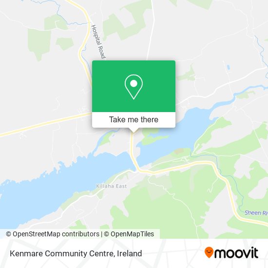 Kenmare Community Centre map