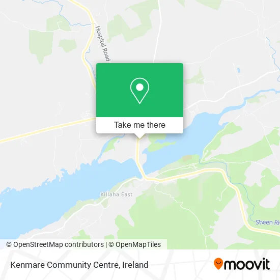 Kenmare Community Centre map