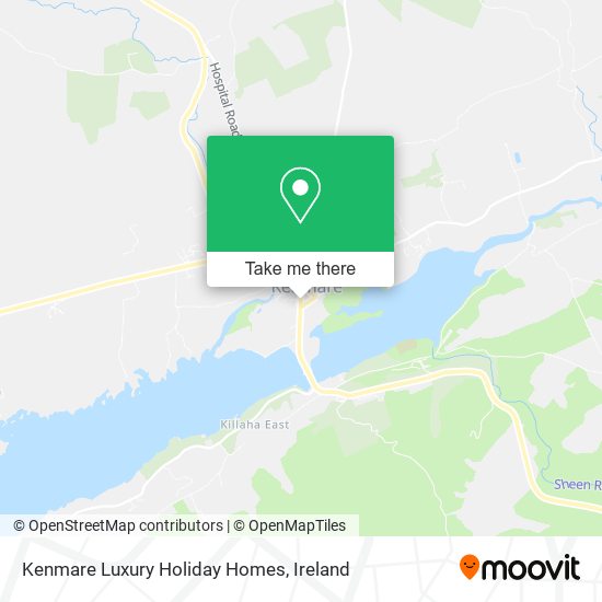 Kenmare Luxury Holiday Homes map