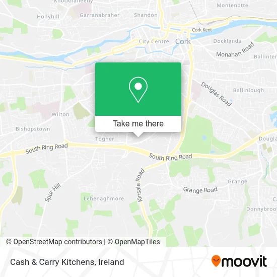 Cash & Carry Kitchens map