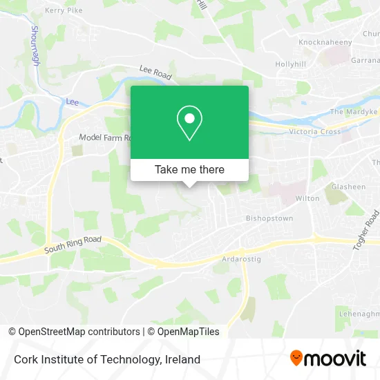 Cork Institute of Technology map