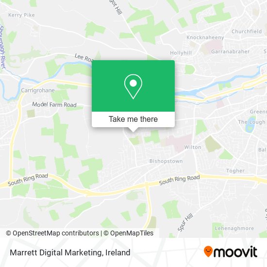 Marrett Digital Marketing map