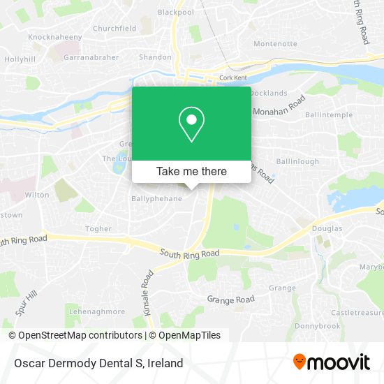Oscar Dermody Dental S map