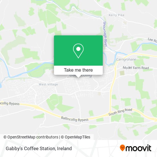 Gabby's Coffee Station map