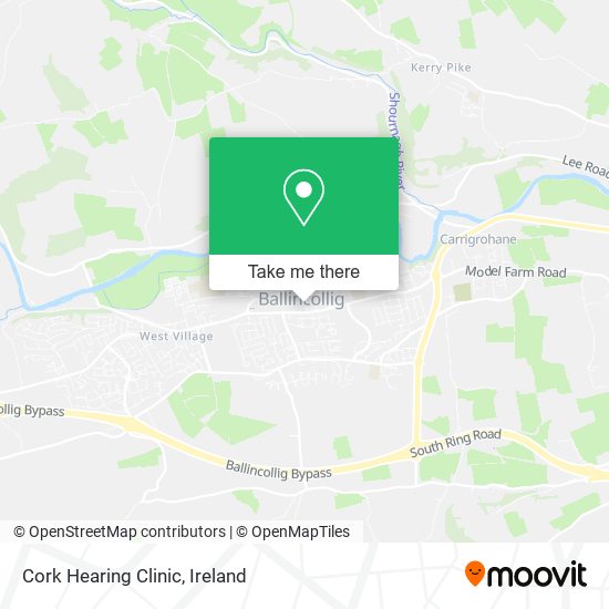 Cork Hearing Clinic map