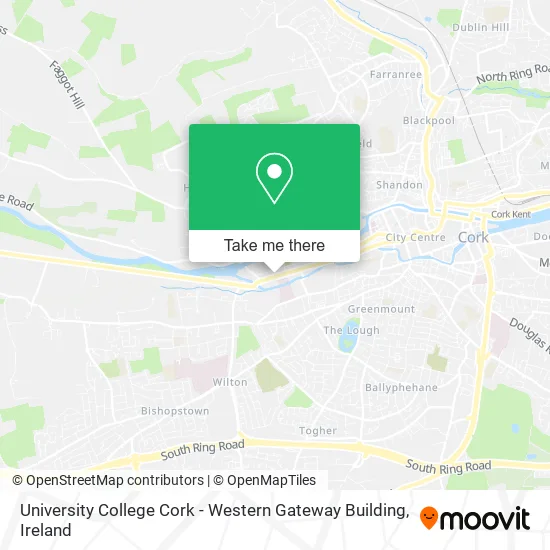 University College Cork - Western Gateway Building plan