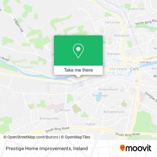 Prestige Home Improvements map