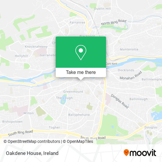 Oakdene House map