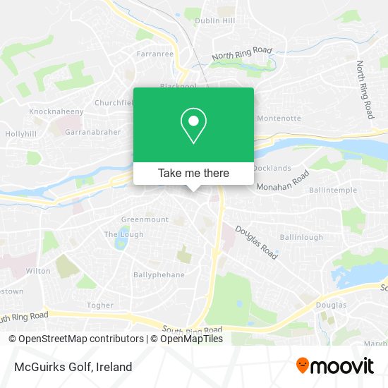 McGuirks Golf map