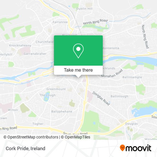 Cork Pride map