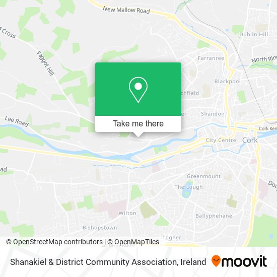 Shanakiel & District Community Association map