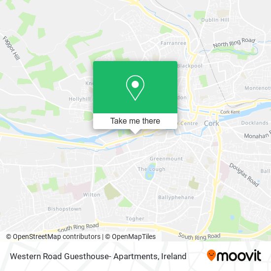 Western Road Guesthouse- Apartments map