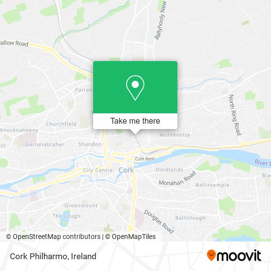 Cork Philharmo map