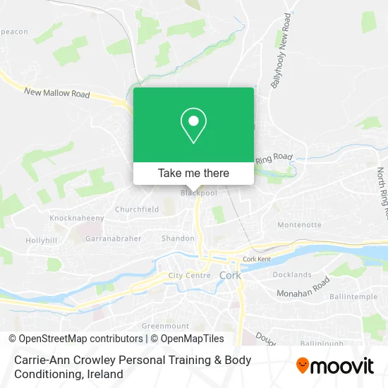 Carrie-Ann Crowley Personal Training & Body Conditioning map