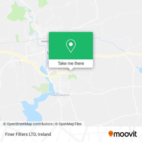 Finer Filters LTD map