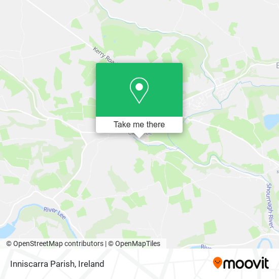 Inniscarra Parish map