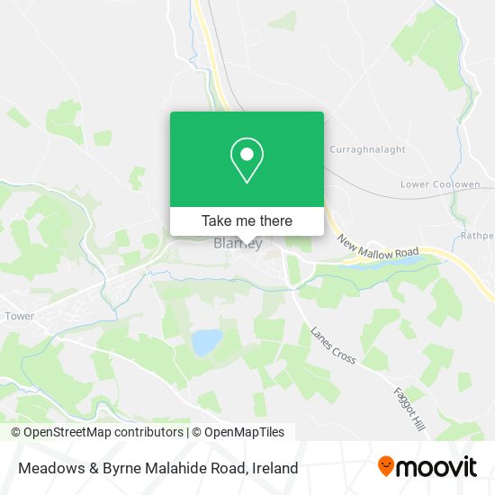 Meadows & Byrne Malahide Road map