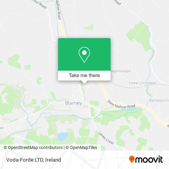 Voda-Forde LTD map