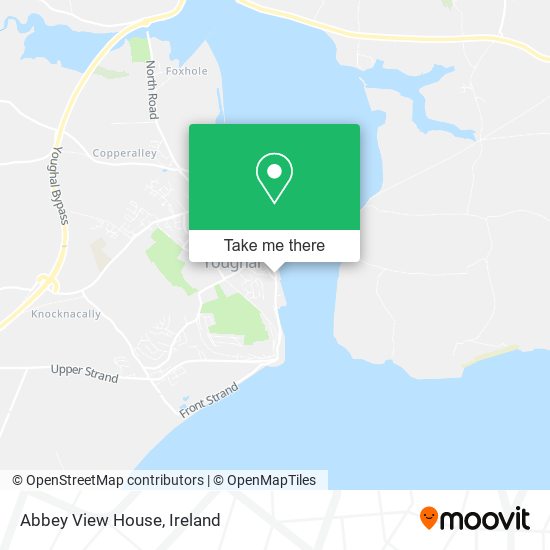 Abbey View House map