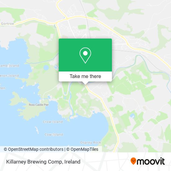 Killarney Brewing Comp map