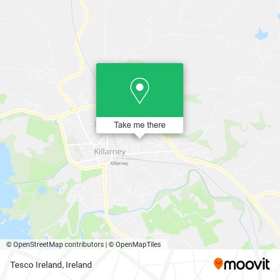 Tesco Ireland map