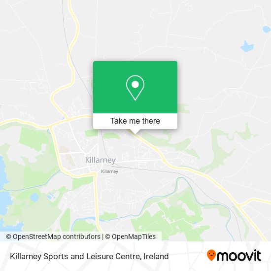 Killarney Sports and Leisure Centre map