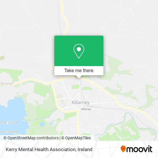 Kerry Mental Health Association map