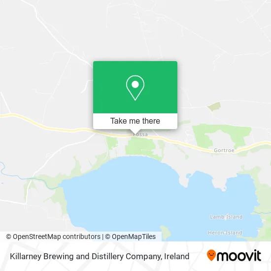 Killarney Brewing and Distillery Company map