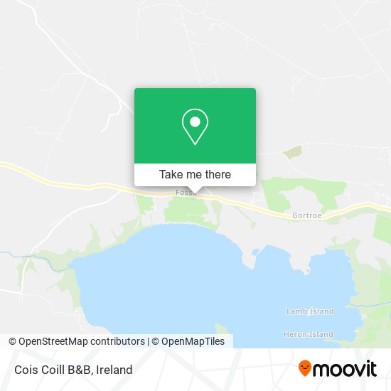 Cois Coill B&B map
