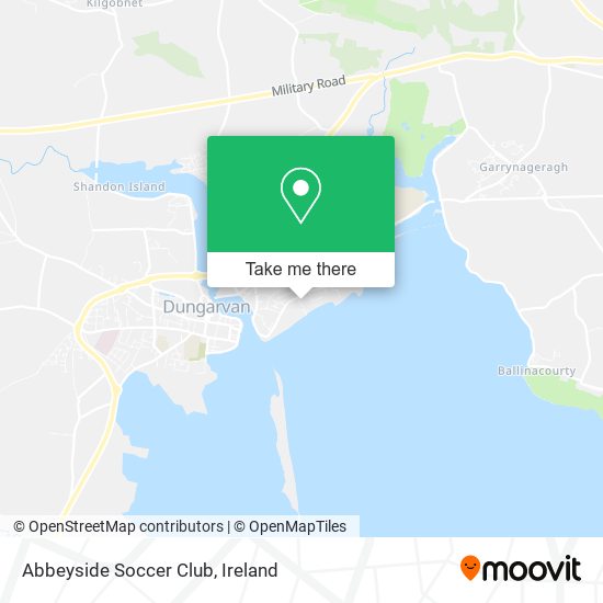 Abbeyside Soccer Club map